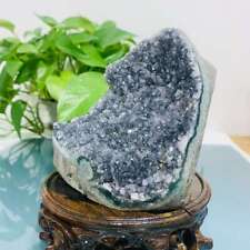 1010g Natural Amethyst Geode Mineral Specimen Crystal Quartz Energy Decoration picture