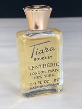 NEW Vintage Tiara Bouquet Parfum by Lentheric Miniature Glass Bottle .3 fl oz picture