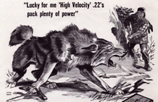 Peters High Velocity 22 1941 Vintage Print Ad Timber Wolf Trap Bridgeport Conn picture