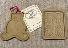 Vintage Brown Bag Cookie Art Bear Family Holiday Collection Rare Limited Edition picture