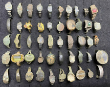 SET OF RARE ANCIENT ROMAN BRONZE RINGS 50 PCS. Inserting stones picture