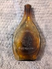 Vintage Hershey's Chocolate Corp. Glass Bottle Amber Embossed Glass 9.5