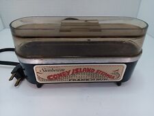 VTG Sunbeam Coney Island Steamer Frank N Bun Hot Dog Restaurant 🌭 TESTED 🌭  picture