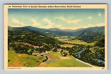 NC-North Carolina, Panoramic Scenic Aerial View, c1942 Vintage Postcard picture