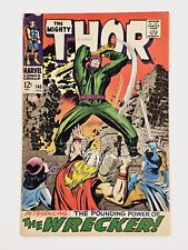 THE MIGHTY THOR #148 KEY 1st Appearance The Wrecker - Jack Kirby - Marvel 1968 picture