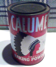 CALUMENT BAKING POWDER 5 LB TIN  (LARGE)  - EMBOSSED LID picture