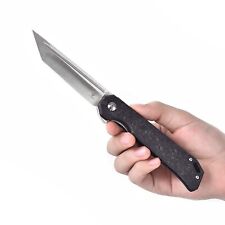 Kizer Begleiter Pocket Knife Carbon Fiber Handle S35VN Tanto Blade Ki4458T3 picture