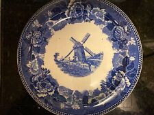 Wedgewood, Blue, Dinner Plate, Old Windmill, Nantucket Island picture