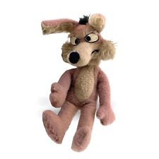 17” Vintage 1971 Mighty Star Warner Brothers Bros. Wylie Wile E. Coyote Plush picture