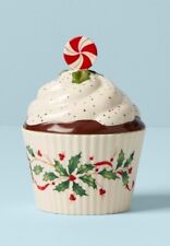 Lenox Holiday Cupcake Candy Dish NIB picture