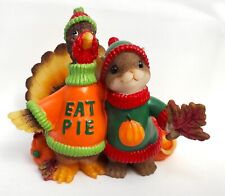 *SIGNED* Charming Tails: Eat A Pie, Save A Turkey - 85/534 - *Rare* Pristine Con picture