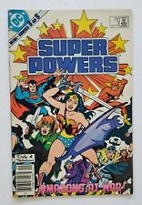 Super Powers (DC, 1984 series) #3 $0.75 W.W. & MASTERS OF THE UNIVERSE ON BACK. picture