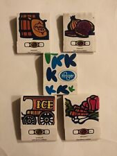 Vintage Matches From Kroger Market Lot Of 5 picture