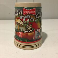 VTG 1993 Budweiser “Erin Go” Bud St Patricks Day Anheuser Busch Beer Stein Mug picture