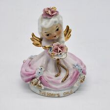 Vintage 1950s Lefton Tuesday's Child Angel Figurine K8281 picture