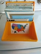 Vintage First Edition National Geographic Close-Up U.S.A. Map & Guide Book Set  picture