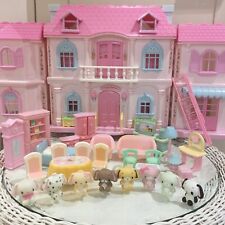Sanrio Sugarbunnies  Dollhouse pink roof door Junk The bell doesn't ring picture
