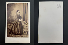 Levitsky, Paris, Baroness Seebach born Nesselrode Vintage Business Card, CDV.  picture
