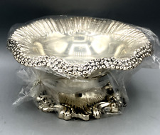 Silver Plated Burger King 25th Silver Anniversary Bowl Candy Dish San Francisco picture