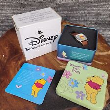 Disney Winnie the Pool & Friends Watch in Tin & Box Avon New Old Stock picture