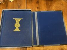 The Haggadah Arthur Szyk 1957 Blue Velvet Hardcover in case Illustrated Passover picture