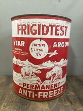 Vintage Consumers Petroleum Co. Super Frigidtest Anti-Freeze 1 Gallon Can picture