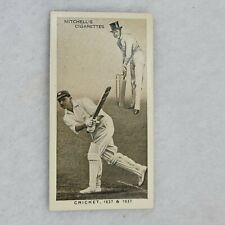 1937 Mitchell's Cigarettes WONDERFUL CENTURY 1837-1937 #35 Cricket (A) picture