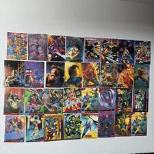 1995 Marvel Masterpieces Insert Chase Card Base Set Holo Set of 67 Cards picture