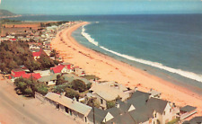 Santa Monica CA California, Malibu Beach Colony Stars Homes, Vintage Postcard picture