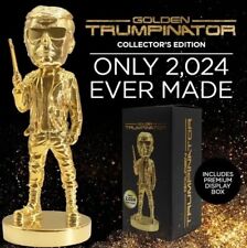 NEW Gold Trumpinator Bobblehead (Limited Run of 2024 Units) Sold Out picture