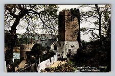Dartmouth England, Dartmouth Castle, St. Petrox Parish Church, Vintage Postcard picture