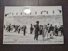 Mint Mexico RPPC Postcard Onlookers Where Madero and Pino Suarez Assassinated picture