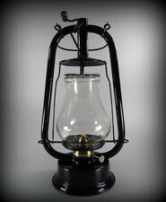 1900's Antique German Kerosene Lantern * FRIEDRICH GÜNTHER*Original Etched Globe picture