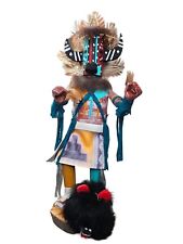 Vintage Kachina Warrior Doll~Handmade ~Native American~Signed by Be Gay picture