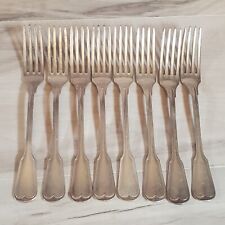 Bruckmann 90 Silver Plate Silverware Dinner Forks Germany Lot picture