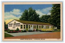 c1940's Desert Haven Motel Lovelock Nevada AAA Roadside NV Unposted Postcard picture