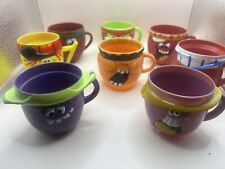 Pillsbury FUNNY FACE Set Of EIGHT MUGS 69-73 NICE/MID + CONDITION HAND CHOSEN #1 picture