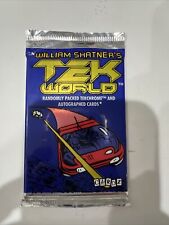 William Shatner's TEK World Trading card sealed foil packet by CARDZ 1993 picture