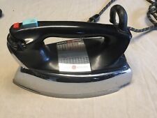 VINTAGE GENERAL ELECTRIC STEAM IRON-CAT. NO 47F61-USA MADE-ALL ORIGINAL WORKS picture