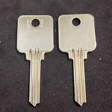 TWO (2) KEY BLANKS FIT MEDECO LOCKS #1655 FIRE KING 5-PIN BLANK picture