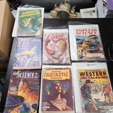 FAMOUS FANTASTIC MYSTERIES Mammoth Adventure #1 Western Tales Lot Of 7 Pulp  picture