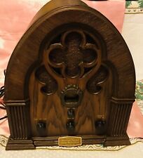 Antique-Ford AM/FM Radio Special Edition Stylized Baby Grand-ships FREE Lower US picture