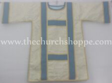 NEW Spanish Dalmatic Metallic Gold vestment,Deacon's stole & maniple ,chasuble picture