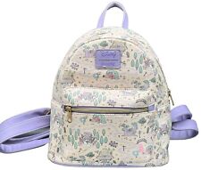 Loungefly Disney Alice In Wonderland 70th Anniversary Map Mini Pastel Backpack picture