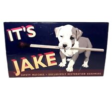 VTG It’s  Jake Safety Matches Exclusively Restoration Hardware Full Open Box picture
