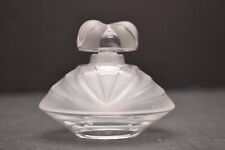 Lalique Perfume Bottle Thais Crystal Frosted Flower Petals Design Beautiful picture
