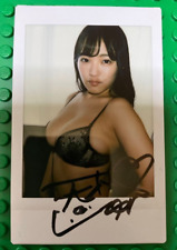 Jun Amaki Autographed Japan limited instax photo picture