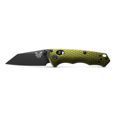 Benchmade Immunity AXIS Folding Knife Green Billet Aluminum Handle CPMM4 290BK-2 picture