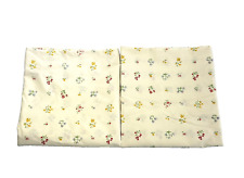 Two Pillowcases Vintage King Size UTICA Multicolor Floral 20x40 No Iron Percale picture
