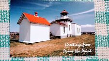 BEAUTIFUL POST CARD GREETINGS FROM POINT No POINT HANVILLE WASHINGTON. picture